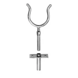 Dame de nage avec support inox diamètre dame de nage 63mm tige 12mm