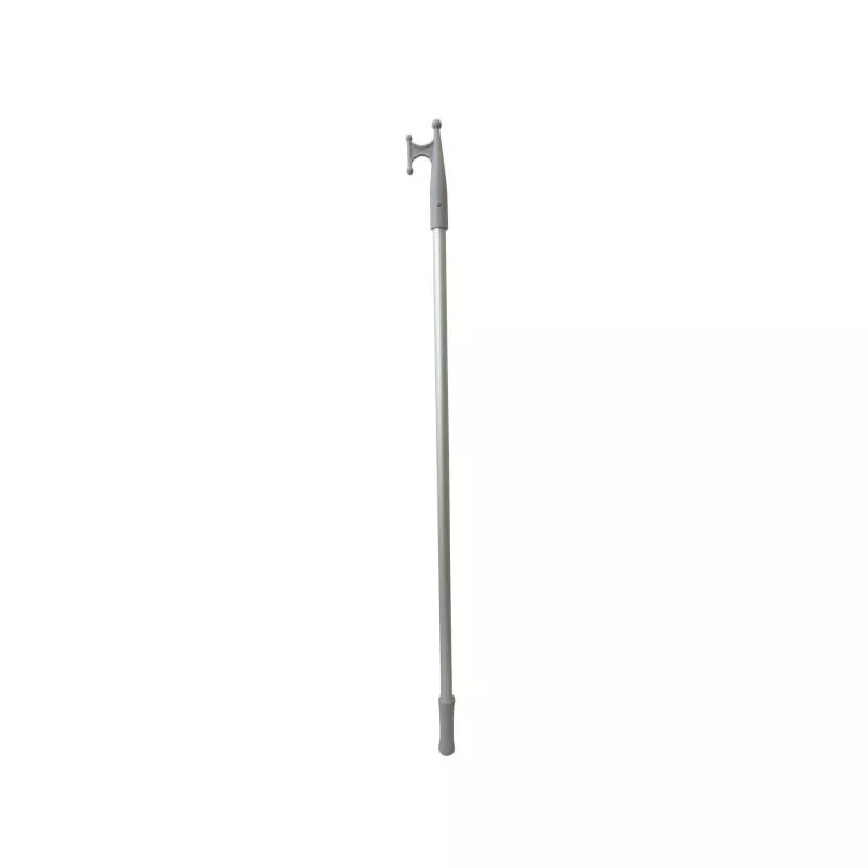 Gaffe fixe aluminium crochet plastique Longueur 1,80m Diamètre 25mm