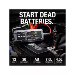Booster de démarrage 12V 1000A batteries et appareils personnels
