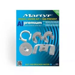 Kit anode alu pour Mercury Bravo gen 1 après 1988