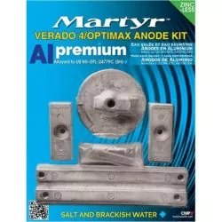 Kit anode alu pour Mercury Verado 4 Optimax