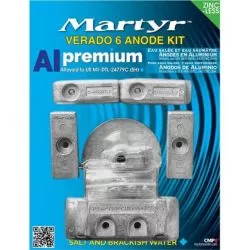 Kit anode alu pour Mercury Verado 6