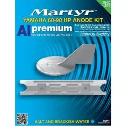 Kit anode aluminium pour Yamaha 60-90cv