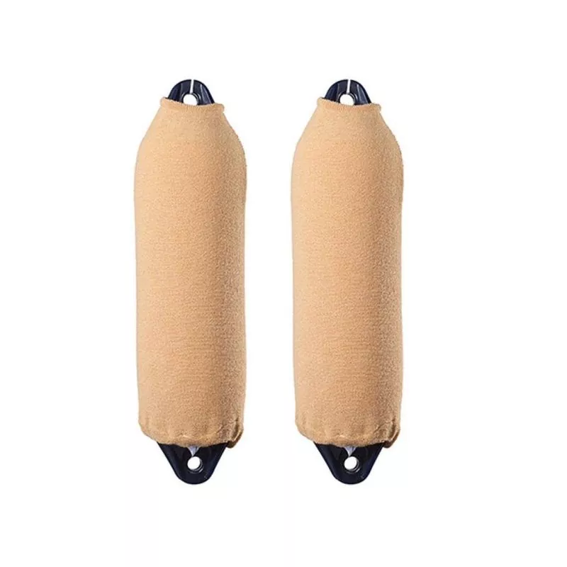 2 Chaussette pare-battages diamètre 20cm Longueur 60cm BEIGE