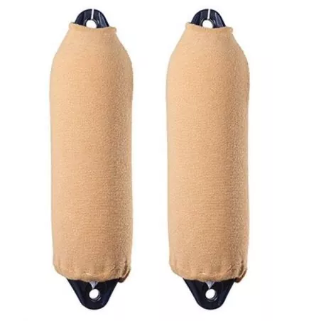 2 Chaussette pare-battages diamètre 30cm Longueur 76cm BEIGE