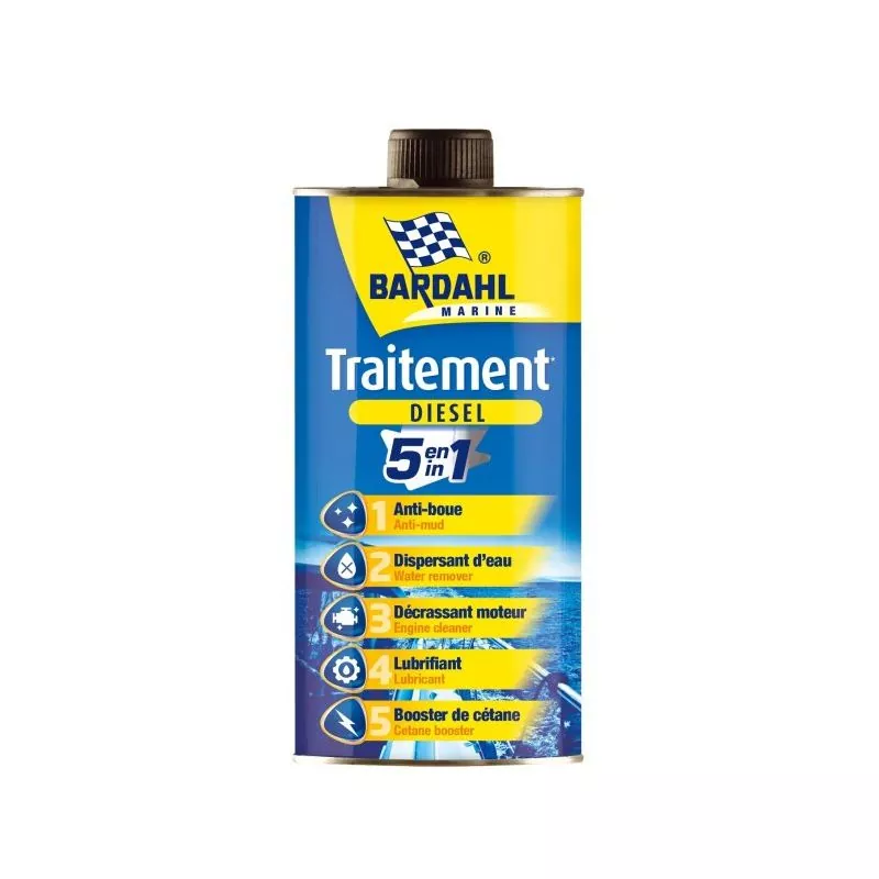 Traitement Diesel marine 1L 5 en 1
