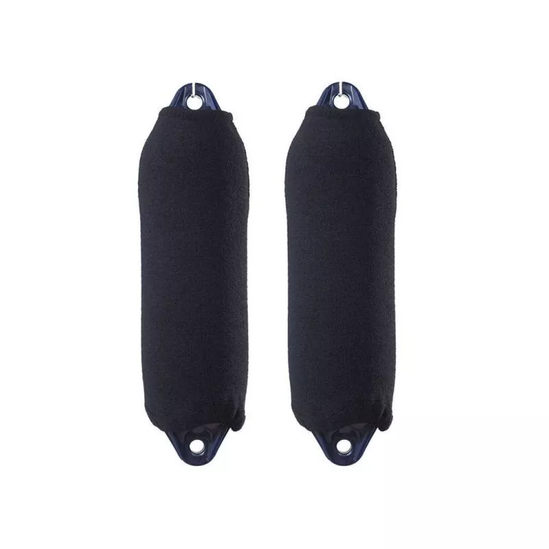 2 Chaussette pare-battages diamètre 15cm Longueur 56cm noir