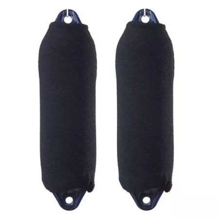 2 Chaussette pare-battages diamètre 15cm Longueur 56cm noir