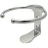 Porte-verre 1 verre diamètre 90mm inox 316 avec vis
