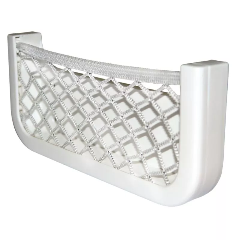 Filet porte-objets blanc 250x115x10mm