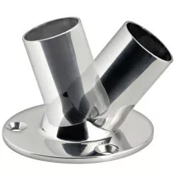 Support orientable tube 25mm pour plate-formes tauds supports moteur