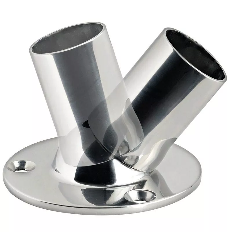 Support orientable tube 25mm pour plate-formes tauds supports moteur