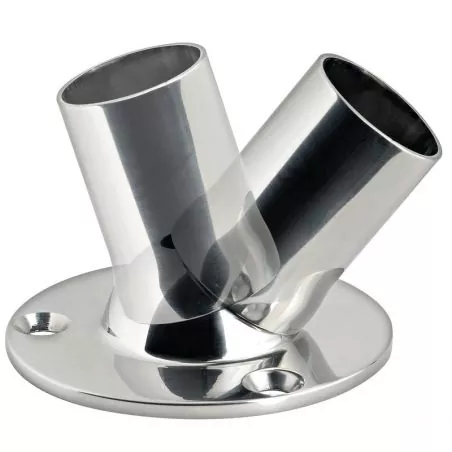 Support orientable tube 25mm pour plate-formes tauds supports moteur