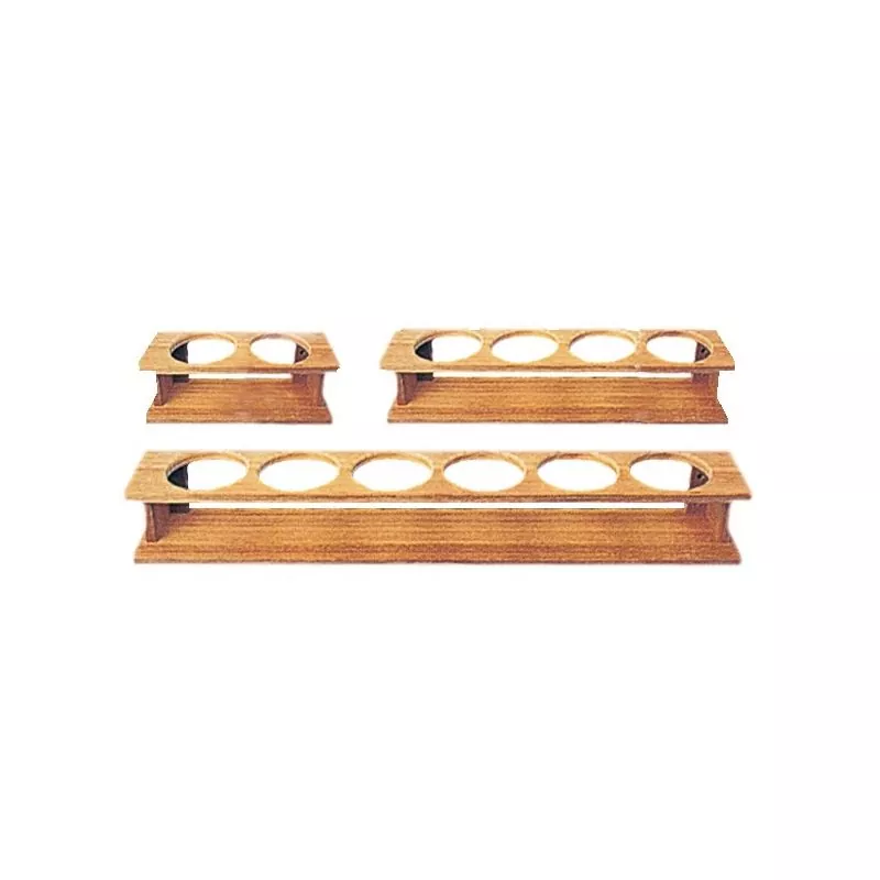 Support porte-verres en Tek 2 verres