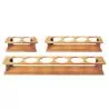Support porte-verres en Tek 2 verres