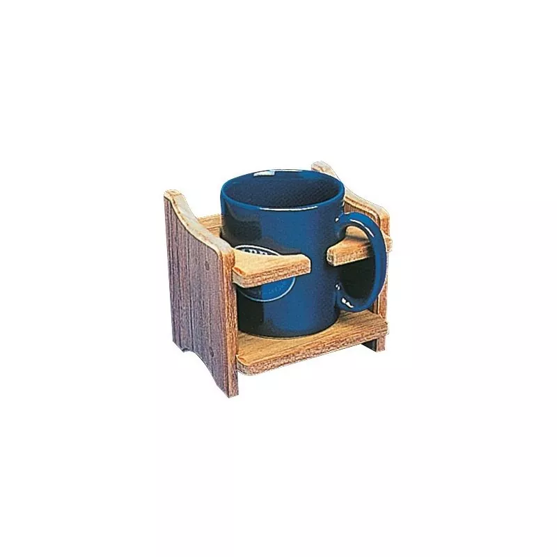Support porte-verre et canettes en Tek Support porte-verre et canettes en Tek