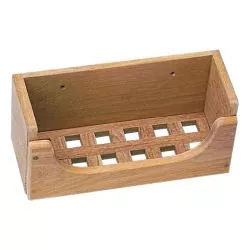Support produits de douche en Tek