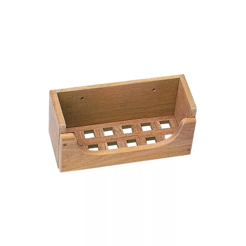 Support produits de douche en Tek