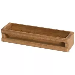 Etagère de rangement en tek à suspendre 290mm