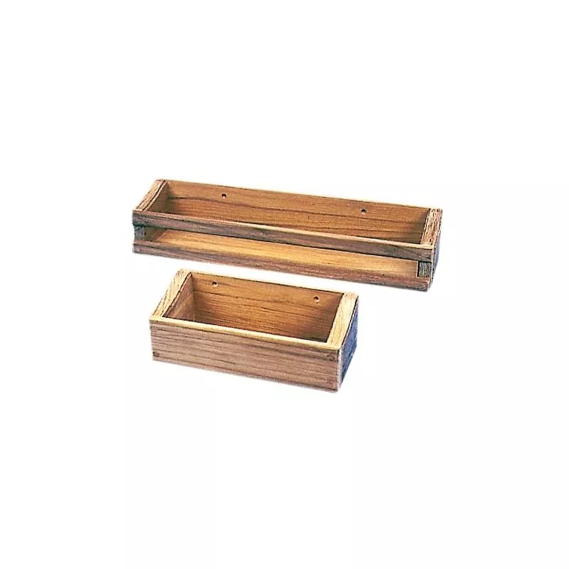 Porte objet multi-usages en tek Longueur 335mm Porte objet multi-usages en tek Longueur 335mm