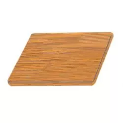 Planche à découper en teck 200x275mm