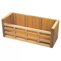 Porte objet multi-usages en tek Longueur 280mm