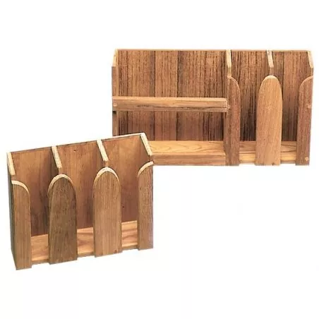 Rangement tasses en teck 312mm