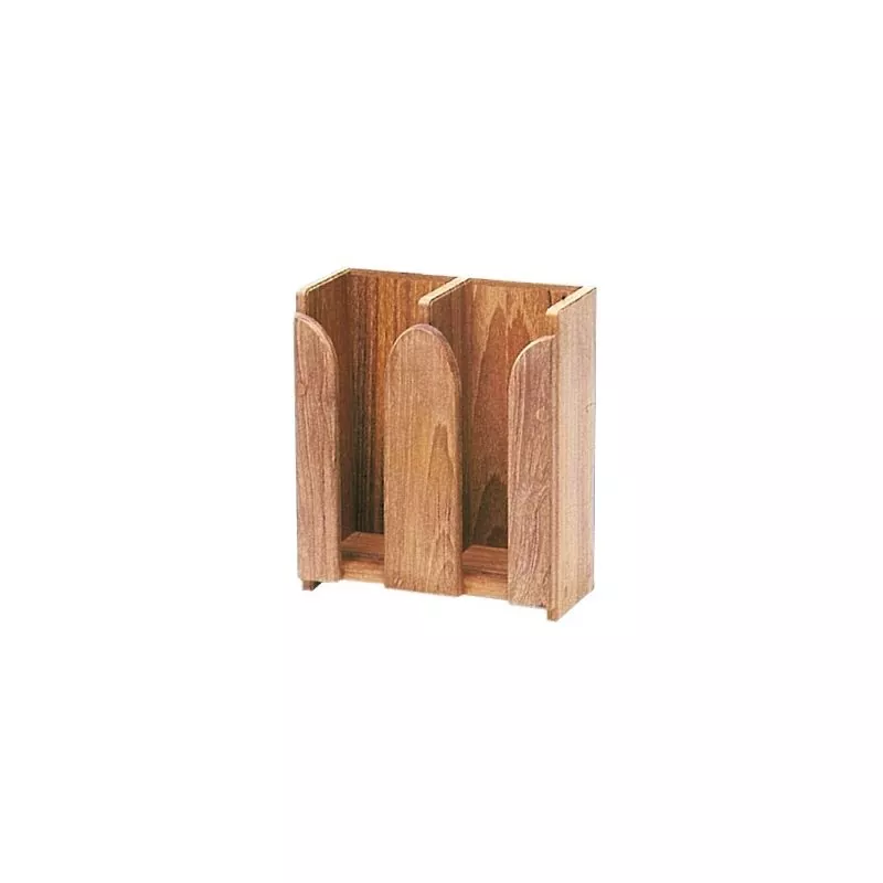 Rangement tasses en teck 212mm