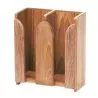 Rangement tasses en teck 212mm