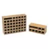 Rangement de 8 pavillons en teck