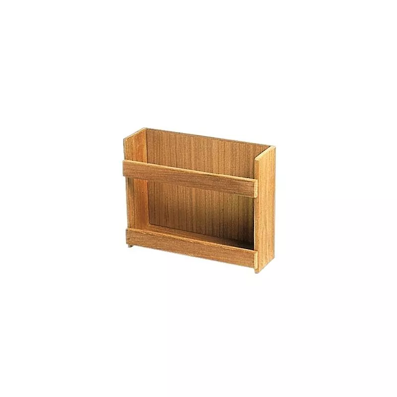 Rangement objets divers en tek Longueur 316mm hauteur 254mm