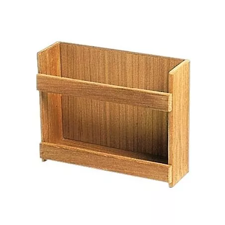 Rangement objets divers en tek Longueur 316mm hauteur 254mm