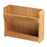 Rangement objets divers en tek Longueur 316mm hauteur 254mm