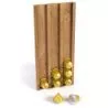 Rangement porte capsules à café en teck 140mm