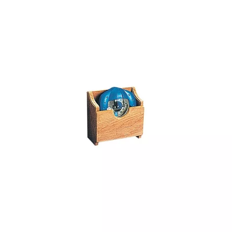 Porte Mini Compas de relèvement en Tek 110mm Porte Mini Compas de relèvement en Tek 110mm