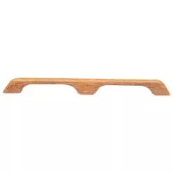 Main courante en teck Longueur 545mm 2 passages