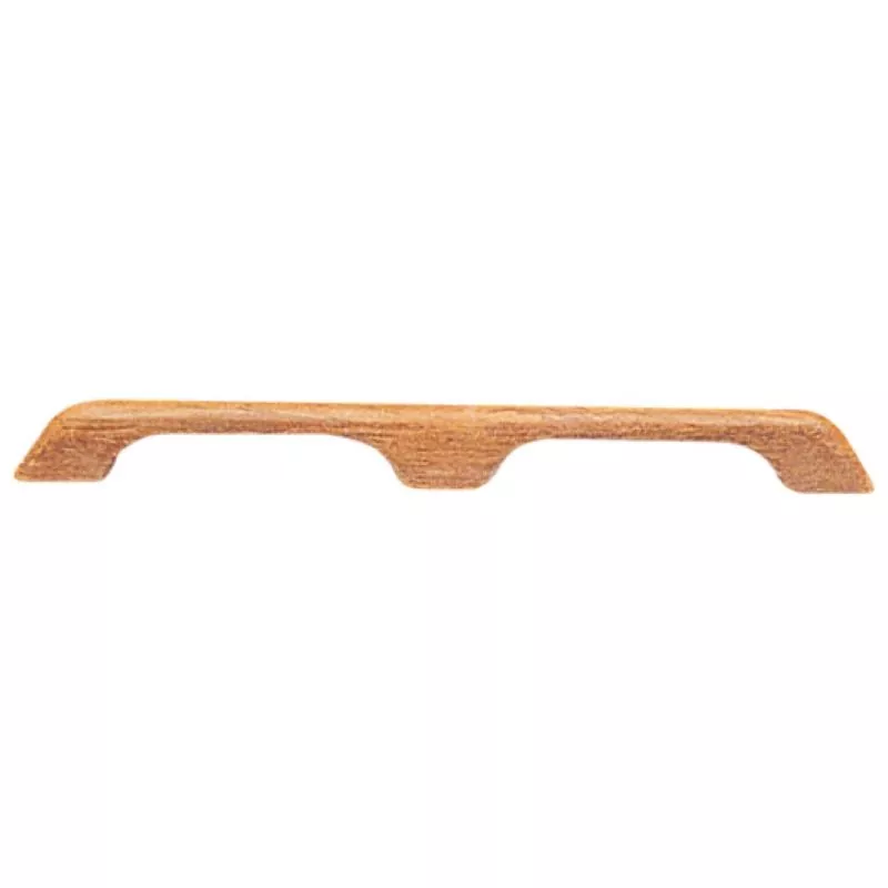 Main courante en teck Longueur 545mm 2 passages