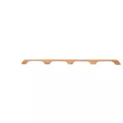 Main courante en teck Longueur 1075mm 4 passages