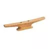 Taquet en teck Longueur 200mm entraxe 45mm