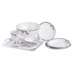 Set 6 assiettes creuses Ancor Line diamètre 22,5cm