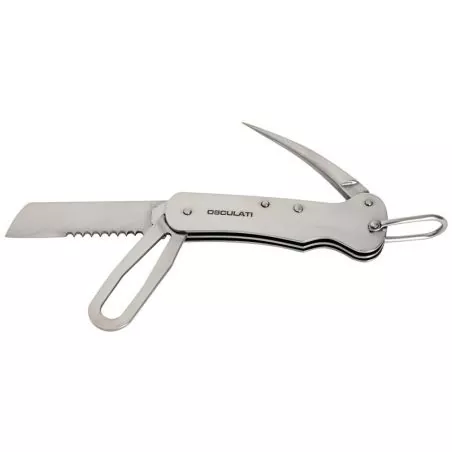 Couteau voile en inox avec poignée en inox