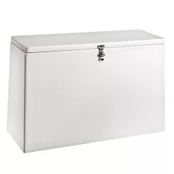Coffre pour pneumatiques blanc 80cm Largeur 32cm hauteur 52cm