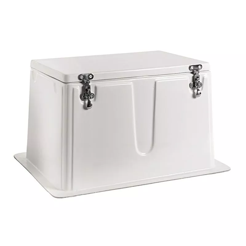 Coffre pour pneumatiques blanc 59cm Largeur 43cm hauteur 37cm