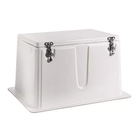 Coffre pour pneumatiques blanc 59cm Largeur 43cm hauteur 37cm