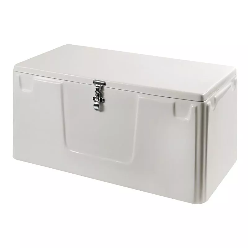 Coffre pour pneumatiques blanc 90cm Largeur 40cm hauteur 37cm
