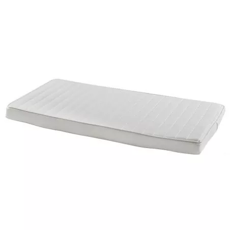 Coussin blanc pour coffre assise 54x37cm