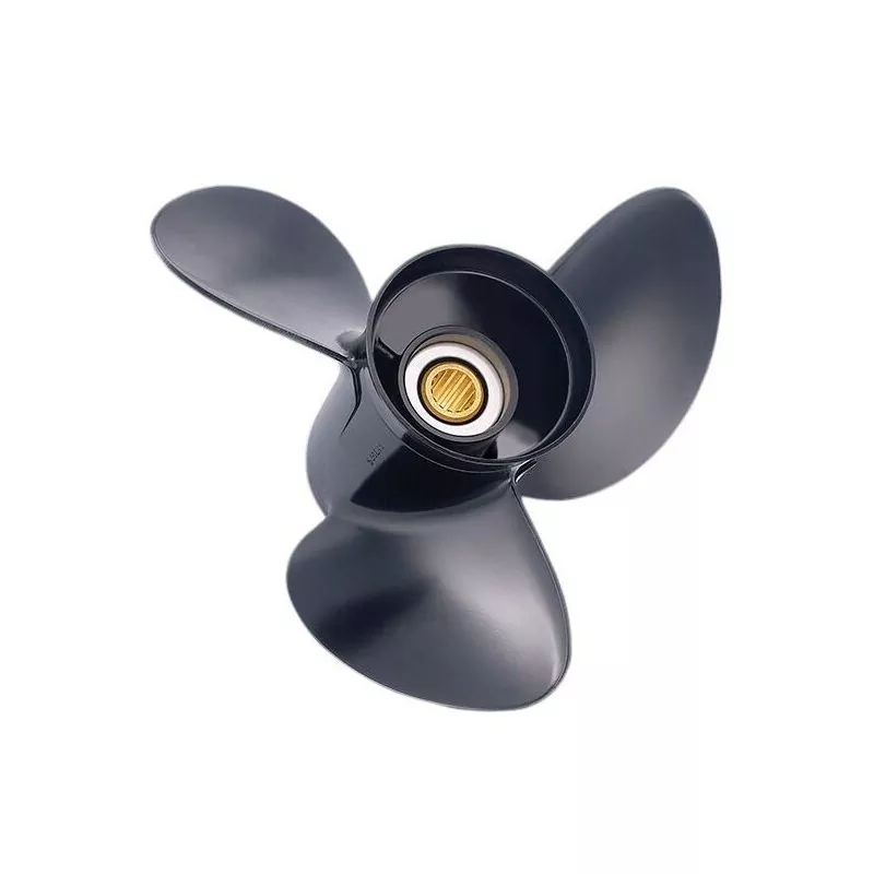 Hélice alu Rubex 40-140cv 3 pâles diam 13,20X21 rotation R Honda Mercury Suzuki Tohatsu Jonhson Evinrude sans moyeu