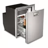 Réfrigérateur à tiroir inox DW51i OCX2 51 L avec freezer 12/24 V