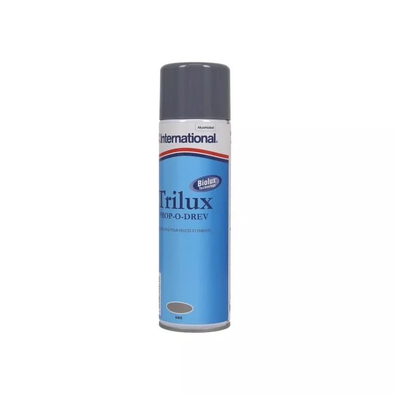 Antifouling Trilux Prop-O-Drev Gris 500ml hélices Aérosol embases hélices arbres