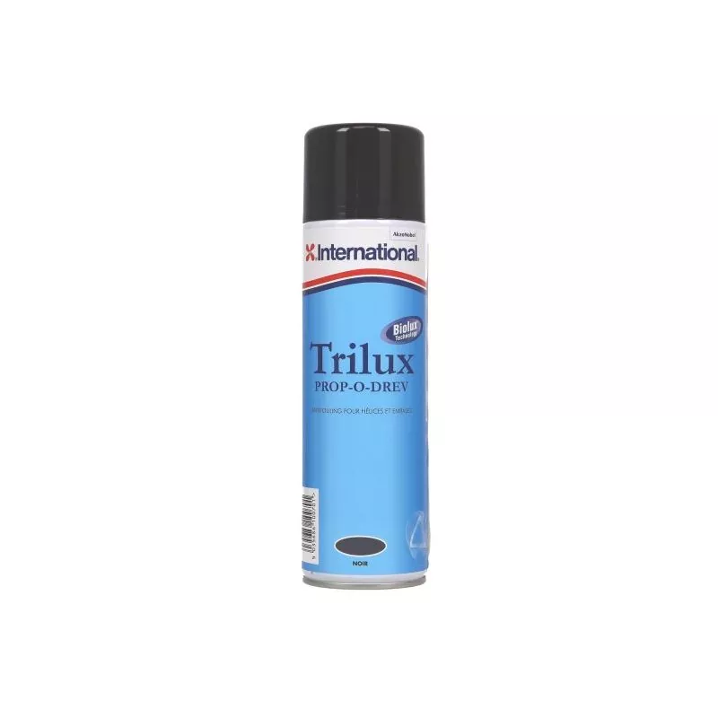 Antifouling Trilux Prop-O-Drev Noir 500ml hélices Aérosol embases hélices arbres